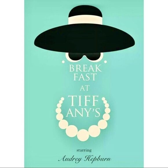 🎁 RARE 3 PC SET Audrey Hepburn Breakfast at Tiffany’s print collection Office - Picture 8 of 8